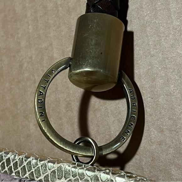 Adrienne Vittadini snake skin baguette bag - Picture 16 of 16